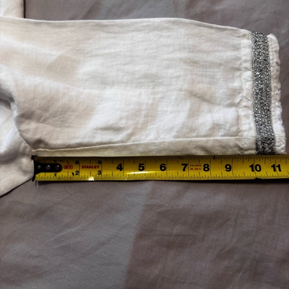 Chico's White and silver Women's Blazer - Picture 9 of 12